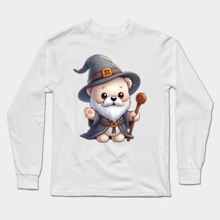 Cute Sorcerer Bear Kawaii Long Sleeve T-Shirt